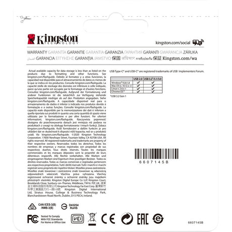 256GBUSB-C 3.2 GEN 1
