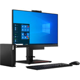 Lenovo ThinkCentre M75q Gen 2 11JJ007TUS Desktop Computer - AMD Ryzen 5 PRO 4650GE - 8 GB - 256 GB SSD - Tiny - Raven Black