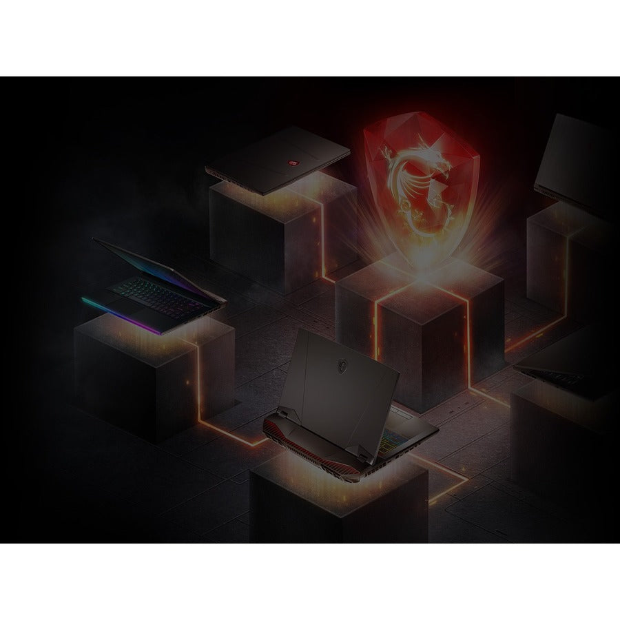 MSI GF75 THIN 10SCSR-642 17.3" Gaming Notebook - Full HD - Intel Core i5 10th Gen i5-10300H - 8 GB - 512 GB SSD - Aluminum Black