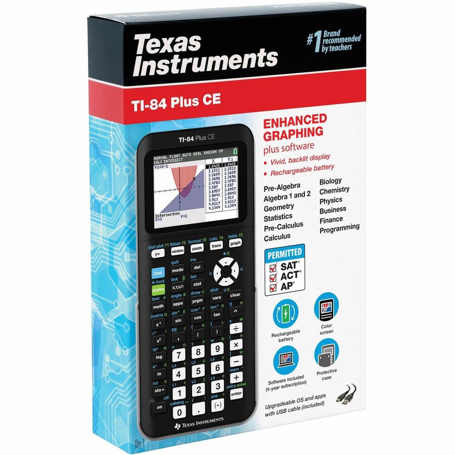 Texas Instruments TI-84 Plus CE Graphing Calculator