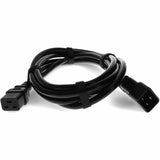 AddOn 8ft C19 Female to C20 Male 12AWG 100-250V at 20A Black Power Cable