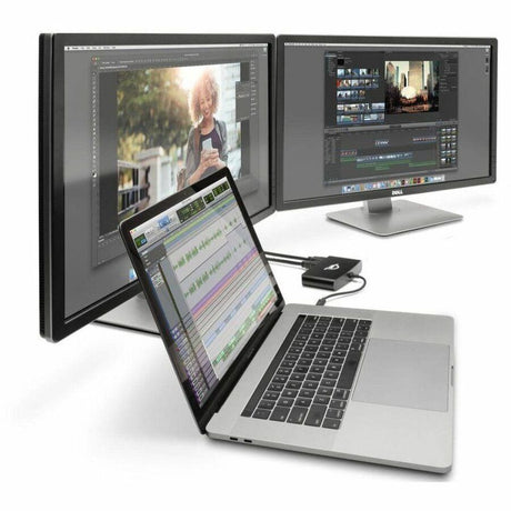 OWC 5-Port Thunderbolt mini Dock With Dual 4K HDMI, Dual USB + Gigabit Ethernet