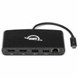 OWC 5-Port Thunderbolt mini Dock With Dual 4K HDMI, Dual USB + Gigabit Ethernet
