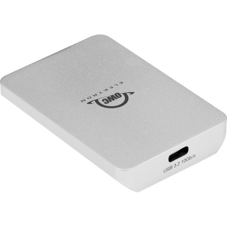 OWC Envoy Pro Elektron 480 GB Portable Rugged Solid State Drive - M.2 2242 External - PCI Express NVMe - Silver