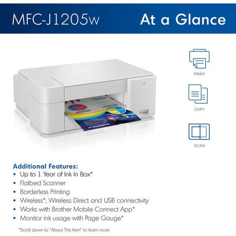 MFC-J1205W INK-JET ALL-IN-ONE