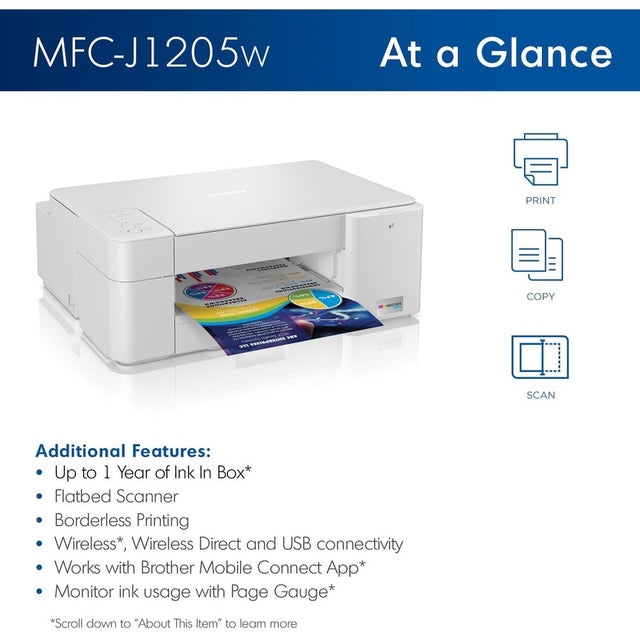 MFC-J1205W INK-JET ALL-IN-ONE