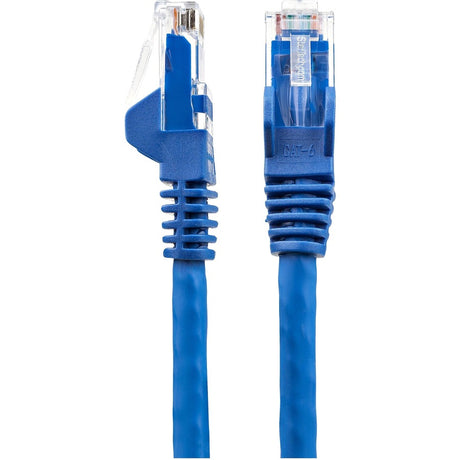 StarTech.com 35ft (10.7m) CAT6 Ethernet Cable, LSZH (Low Smoke Zero Halogen) 10 GbE Snagless 100W PoE UTP RJ45 Blue Network Patch Cord ETL