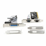StarTech.com PCI Serial Parallel Combo Card with Dual Serial RS232 Ports (DB9) & 1x Parallel Port (DB25), PCI Adapter Expansion Card