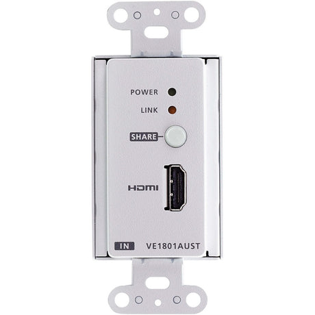 ATEN HDMI HDBaseT-Lite Transmitter with US Wall Plate / PoH