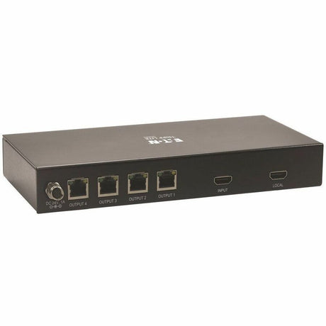 Eaton Tripp Lite Series 1x4 HDMI over Cat6 Splitter for Medical Applications, 4K 60 Hz, HDR, 4:4:4, PoC, 230 ft. (70 m), TAA
