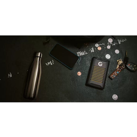 SanDisk Professional G-DRIVE ArmorLock SDPS41A-001T-GBANB 1 TB Portable Rugged Solid State Drive - M.2 External