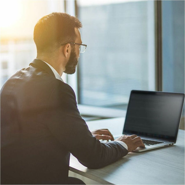 AddOn 24 in. Anti-Blue Light Privacy Screen with Adhesive Tabs 16:9 Ratio Clear