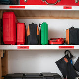 12MM BLACK TEXT ON RED