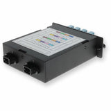 AddOn 4-Bay Cassette 2x 12-Fiber MPO In, 8 LC Duplex Out, Single-mode Duplex OS2