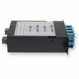 AddOn 4-Bay Cassette 2x 12-Fiber MPO In, 8 LC Duplex Out, Single-mode Duplex OS2