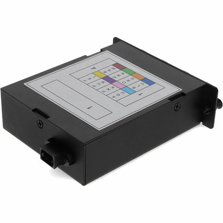 AddOn 4-Bay Cassette 12-Fiber MPO In, 4 LC Duplex Out, Single-mode Duplex OS2