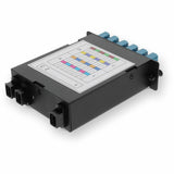 AddOn 4-Bay Cassette 3x 12-Fiber MPO In, 12 LC Duplex Out, Single-mode Duplex OS2