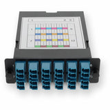 AddOn 4-Bay Cassette 3x 12-Fiber MPO In, 12 LC Duplex Out, Single-mode Duplex OS2