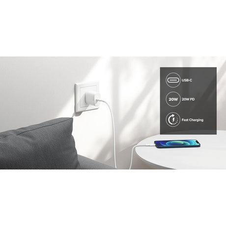 Alogic 1X20 Rapid Power 20W USB-C Compact Wall Charger