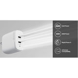 ALOGIC 2X40 Rapid Power 40W GaN Charger - USB-C (20W) + USB-C (20W)