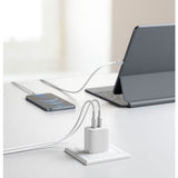 ALOGIC 2X40 Rapid Power 40W GaN Charger - USB-C (20W) + USB-C (20W)