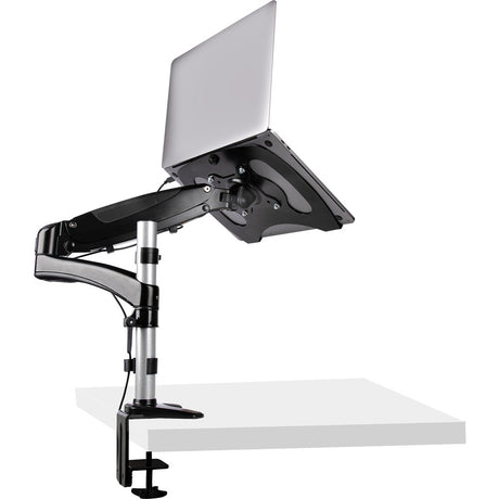 StarTech.com Desk Mount Laptop Arm, Full Motion Articulating Arm/Stand for Laptop or 34" (17.6lb/8kg) Monitor, VESA Mount Laptop Tray
