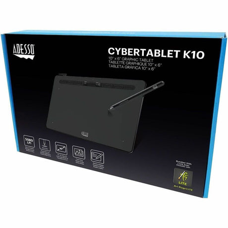 Adesso 10" x 6" Graphic Tablet