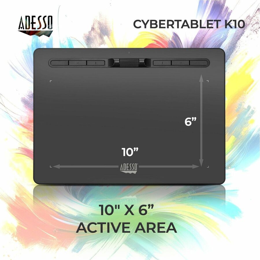 Adesso 10" x 6" Graphic Tablet