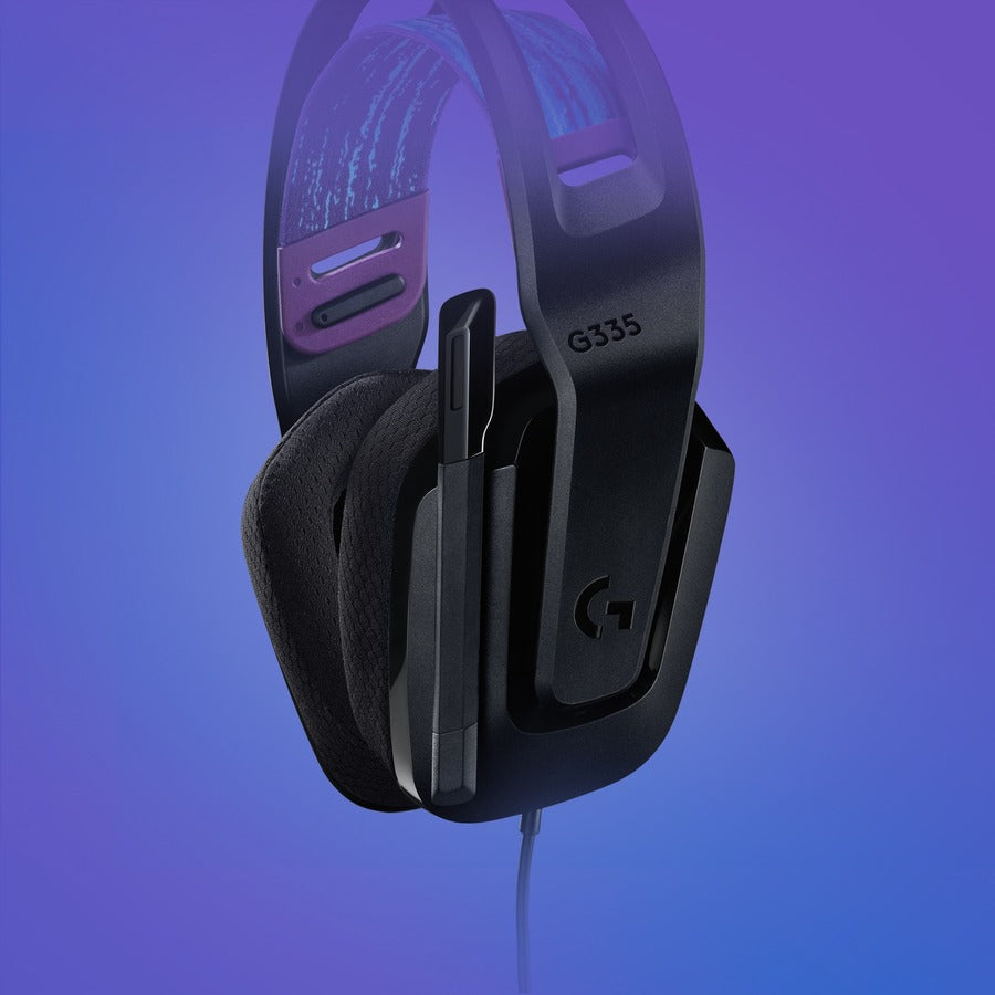 G335 BLACK WIRED GAMING HEADSET