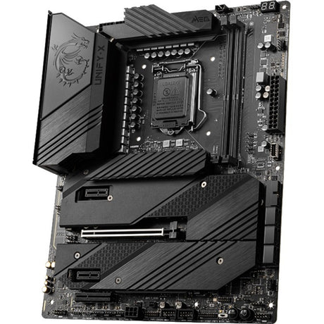 MSI MEG Z590 UNIFY-X Gaming Desktop Motherboard - Intel Z590 Chipset - Socket LGA-1200 - Intel Optane Memory Ready - ATX