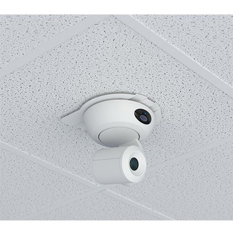 Chief Speed-Connect Universal Above Tile Suspended Ceiling Camera Mount Kit - White
