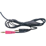 Manhattan Stereo Headset (Promo), Lightweight, adjustable microphone, in-line volume control, padded cloth ear cushions, two 3.5mm jack input plugs, cable 2m, Black, 3 year warranty, Box