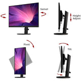 ViewSonic VA2747-MHJ 27 Inch Full HD 1080p Monitor with Advanced Ergonomics, FreeSync, 100Hz, Ultra-Thin Bezel, Eye Care, HDMI, VGA Inputs for Home and Office