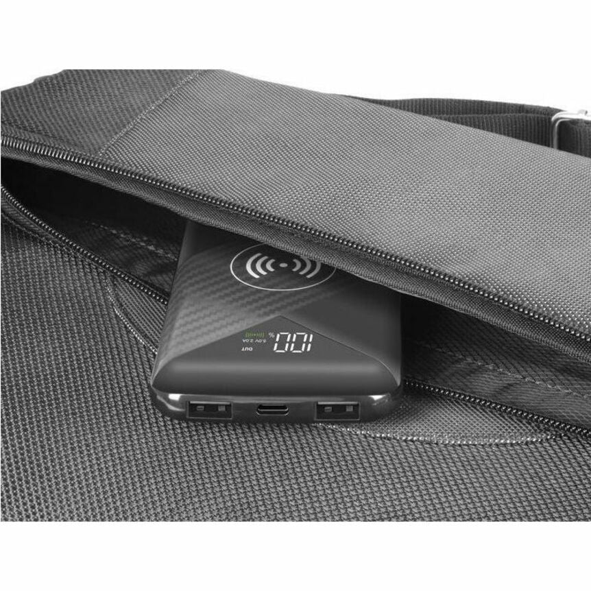 Aluratek 10,000mAh Qi Wireless Charging Power Bank