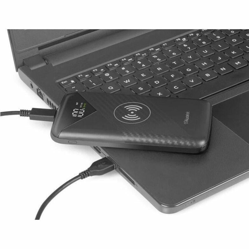 Aluratek 10,000mAh Qi Wireless Charging Power Bank