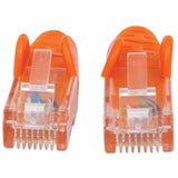 Intellinet Cat6 U/UTP Network Patch Cable, 0.6 m (2 ft.), Orange