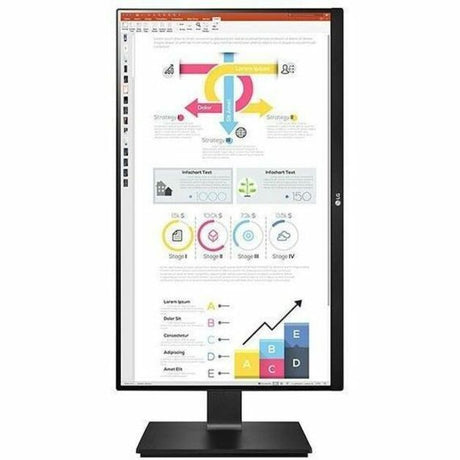 LG 24BP75Q-B 24" Class LED Monitor - 16:9 - Black
