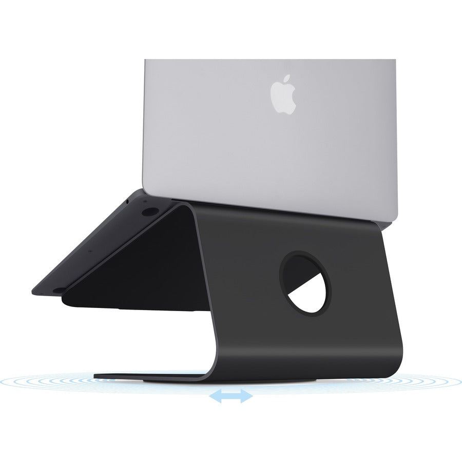 Rain Design mStand360 Laptop Stand w/ Swivel Base - Black