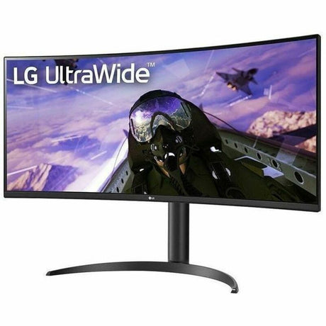 LG 34BP65C-B 34" Class Curved Screen LED Monitor - 21:9 - Black