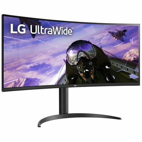 LG 34BP65C-B 34" Class Curved Screen LED Monitor - 21:9 - Black