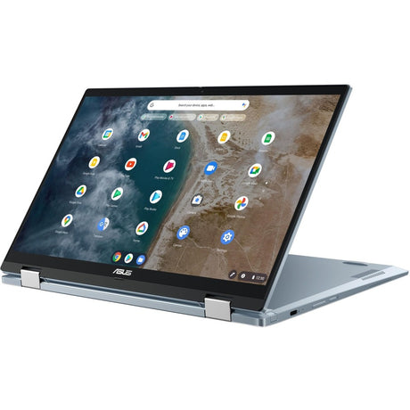 Asus Chromebook Flip CX5400 CX5400FMA-DN762T-S 14" Touchscreen Convertible 2 in 1 Chromebook - Full HD - Intel Core i7 11th Gen i7-1160G7 - 16 GB - 512 GB SSD - AI Blue