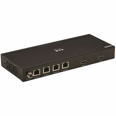 Eaton Tripp Lite Series 4-Port HDMI over Cat6 Splitter - 4K 60 Hz, HDR, 4:4:4, PoC, HDCP 2.2, 230 ft. (70.1 m), TAA
