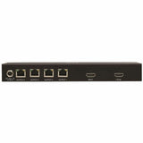 Eaton Tripp Lite Series 4-Port HDMI over Cat6 Extender Kit, Splitter/3x Pigtail Receivers - 4K 60 Hz, HDR, 4:4:4, PoC, 230 ft. (70.1 m), TAA