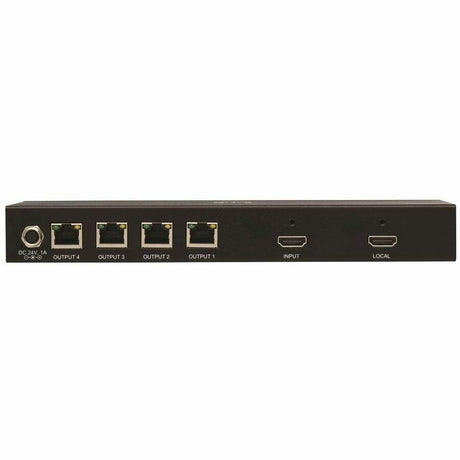 Eaton Tripp Lite Series 4-Port HDMI over Cat6 Extender Kit, Splitter/3x Pigtail Receivers - 4K 60 Hz, HDR, 4:4:4, PoC, 230 ft. (70.1 m), TAA