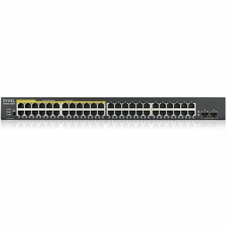 ZYXEL GS1900-48HPv2 24-Port Gigabit Smart Managed PoE Switch | 24 PoE+ Ports at 170W with 2 SFP Uplinks