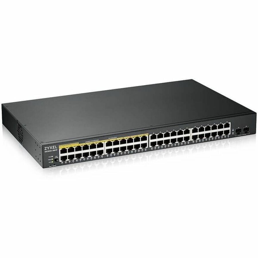 ZYXEL GS1900-48HPv2 24-Port Gigabit Smart Managed PoE Switch | 24 PoE+ Ports at 170W with 2 SFP Uplinks