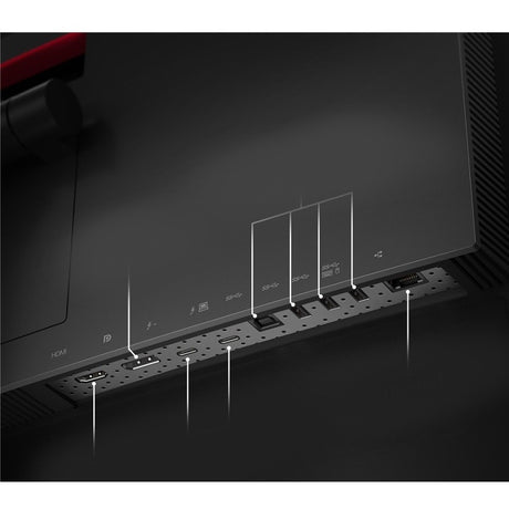 Lenovo ThinkVision P40w-20 40" Class 5K2K WUHD Curved Screen LED Monitor - 21:9 - Raven Black