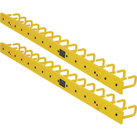 Eaton Tripp Lite Series Vertical Cable Manager - Flexible Rings, Yellow, 6 ft. (1.8 m)