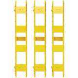 Eaton Tripp Lite Series High-Capacity Vertical Cable Manager - Double Finger Duct, Yellow, 6 ft. (1.8 m)