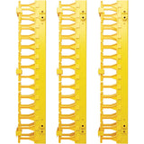 VERTICAL CABLE MANAGER YELLOW